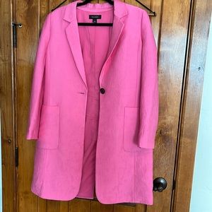 Halogen NWOT pink Barbie core blazer
